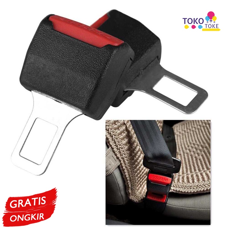 Car Seat Belt Clip Buckle Sabuk Pengaman Mobil