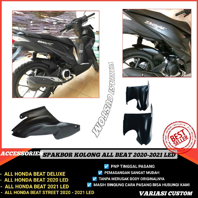 SPAKBOR KOLONG BEAT 2021 |23HUGGER ALL NEW HONDA DELUXE