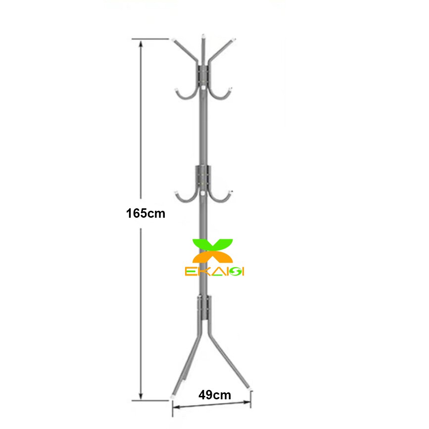 Ekaisi Multifunction Stand Hanger/Gantungan Berdiri/Hanger Gantungan Baju Tas