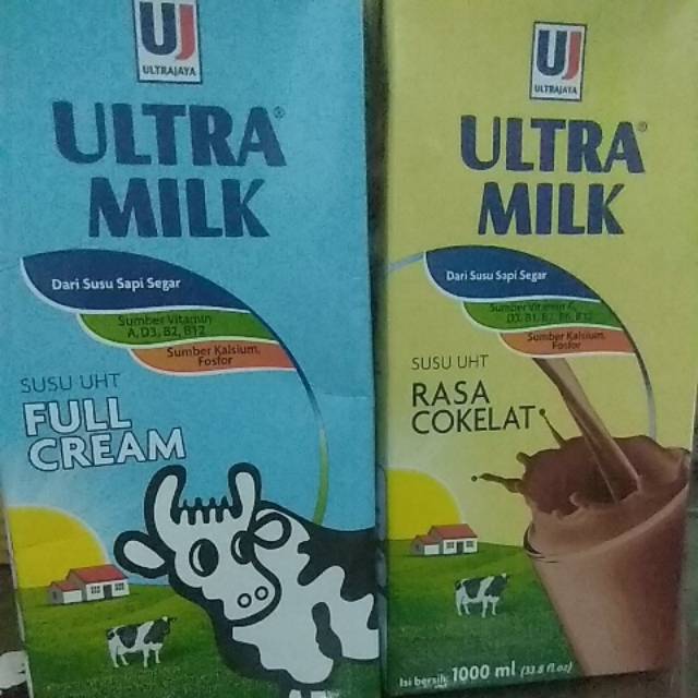 

Ultra Milk Susu Ultra UHT 1 Liter