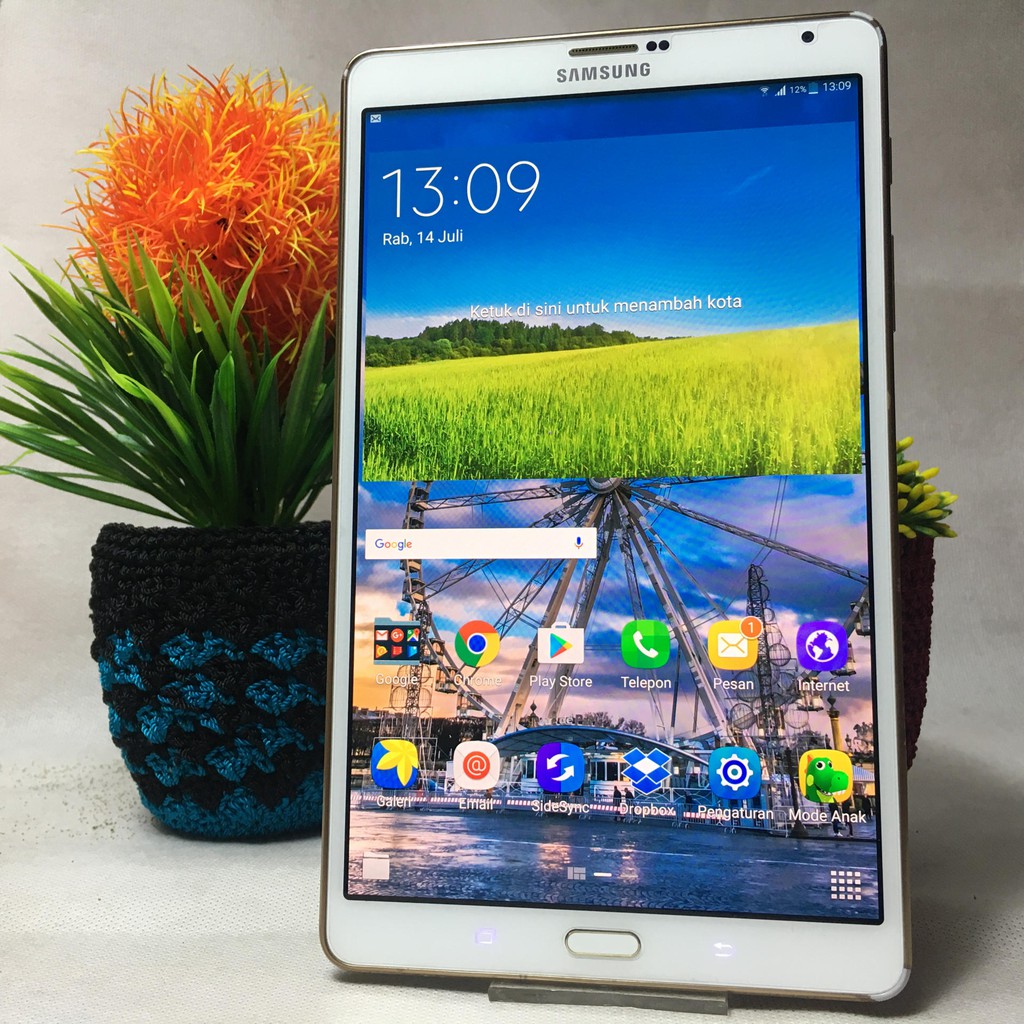 Samsung Tab S 8 Inch SM-T705  3/16GB LTE BEKAS