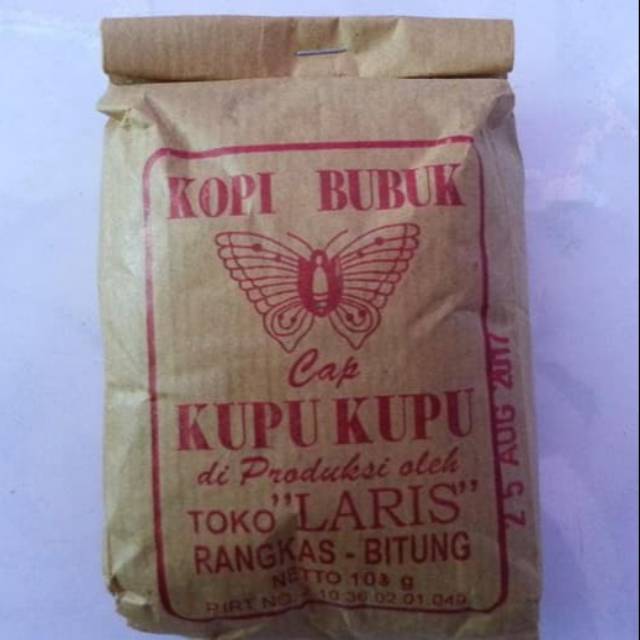 

Kopi Hitam cap Kupu-Kupu