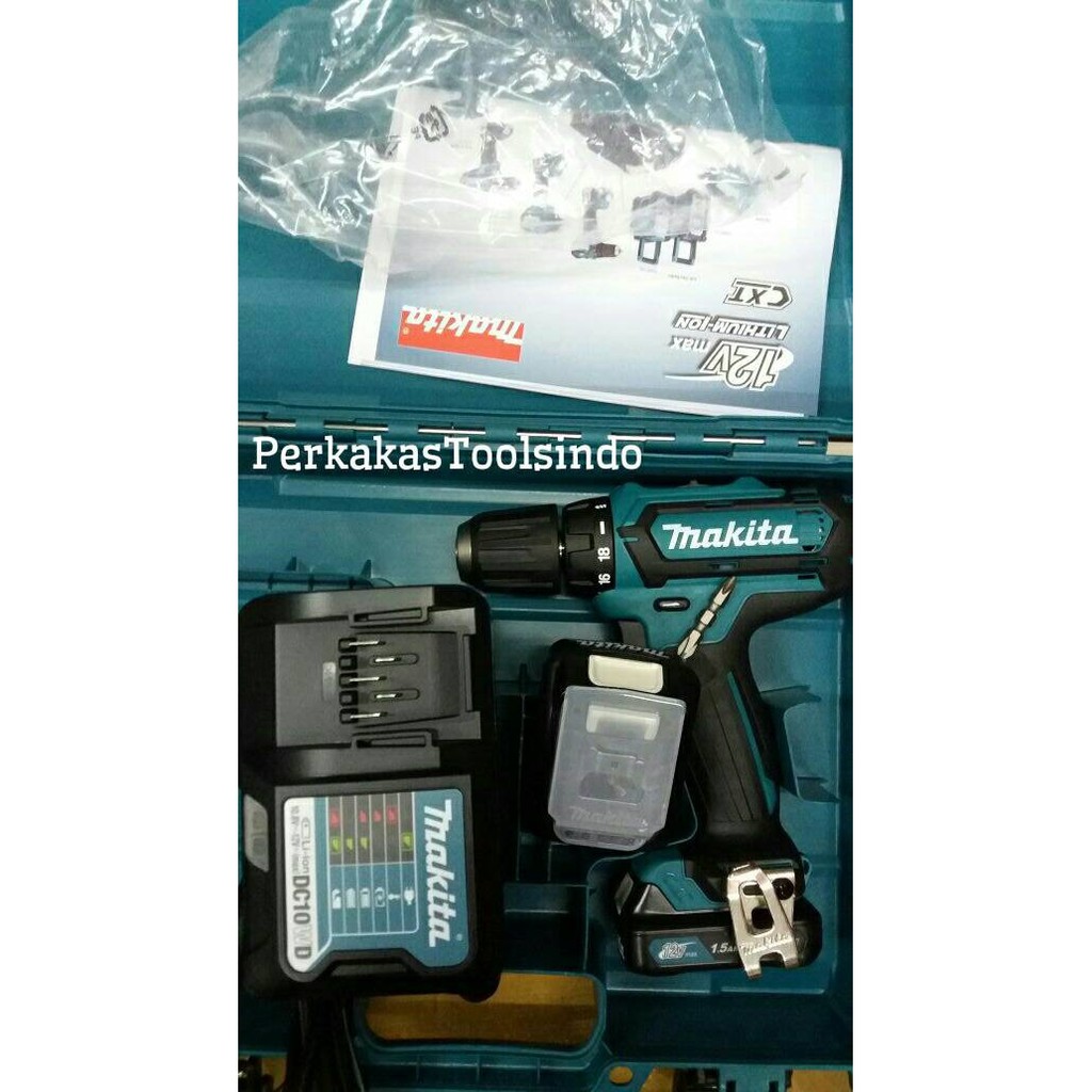 Mesin Bor Cordless DF333DWYE MAKITA / DF 333 DWYE  MAKITA