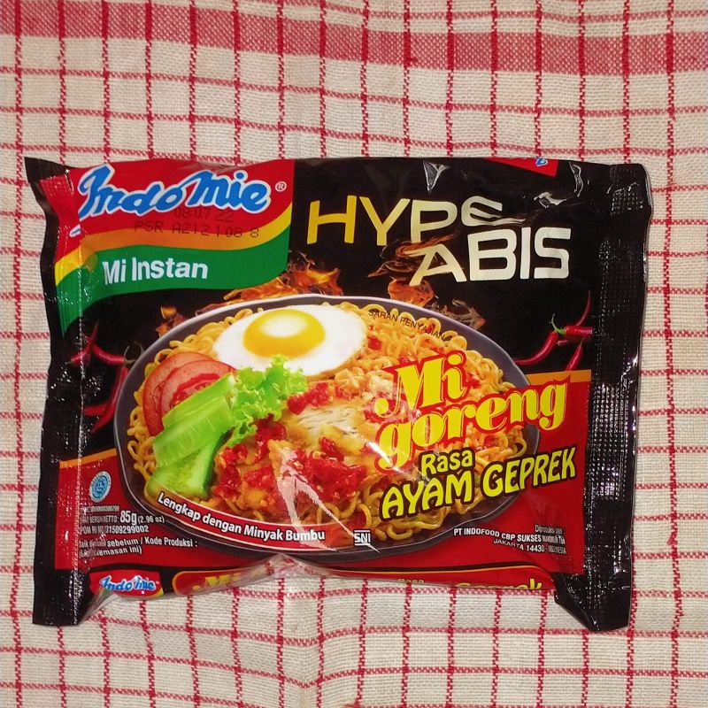 

Indomie Goreng rasa ayam geprek 85gram