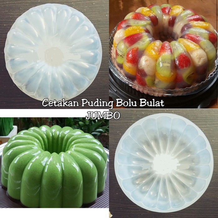 Cetakan Agar Green Leaf  ARIEL Jelly Mould sedang kecil