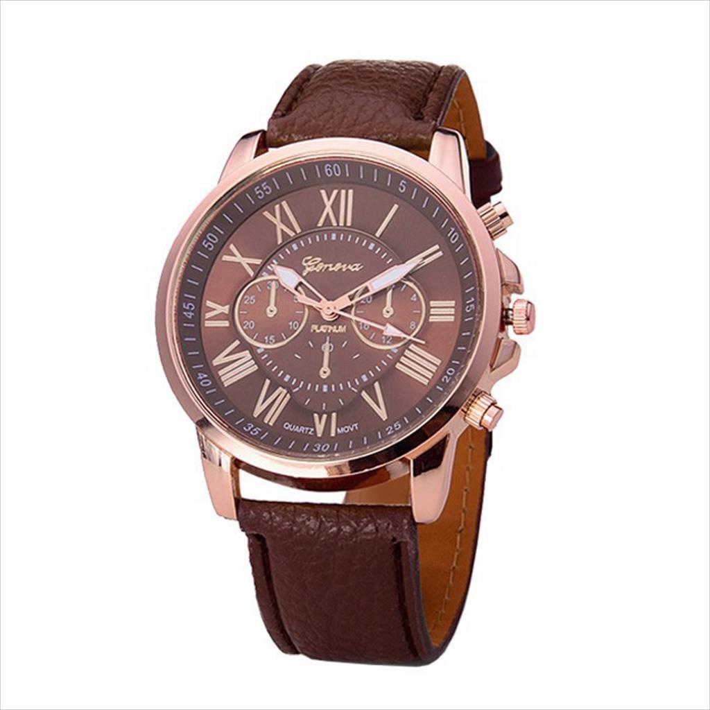 YA 157 - Jam Tangan Geneva Leather Quartz