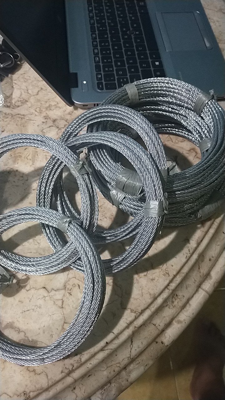 Kawat Seling Baja Galvanis 3mm/sling Galvanis Wire Rope 3mm
