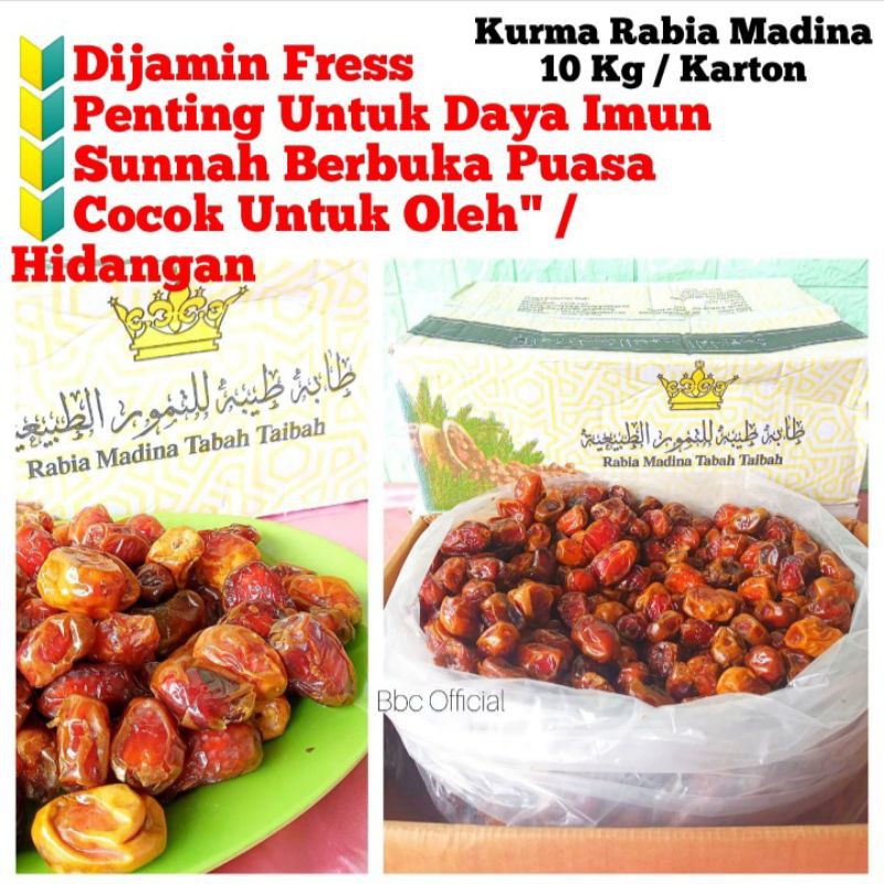 

KURMA RABIA MADINA 10 KG