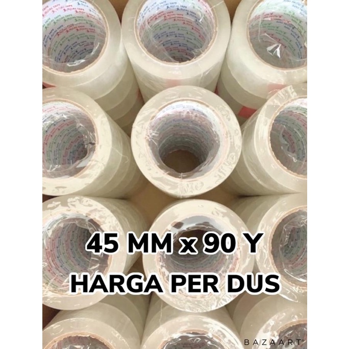 

Lakban Bening / Coklat 2" (45 Mm X 90Y) Harga Dusan Super Murah Terlaris