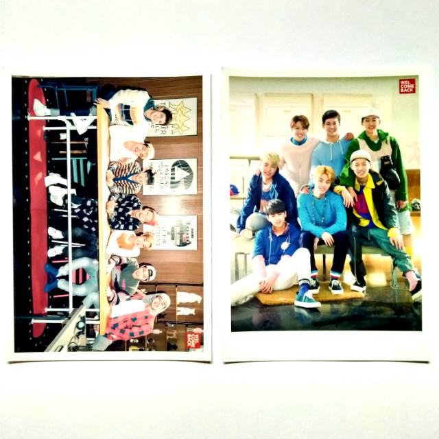 Official iKON Postcard Welcome Back
