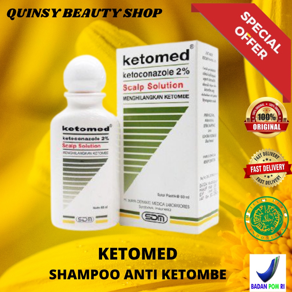 Jual Shampo anti ketombe / ketomed ss 60 ml Shopee Indonesia