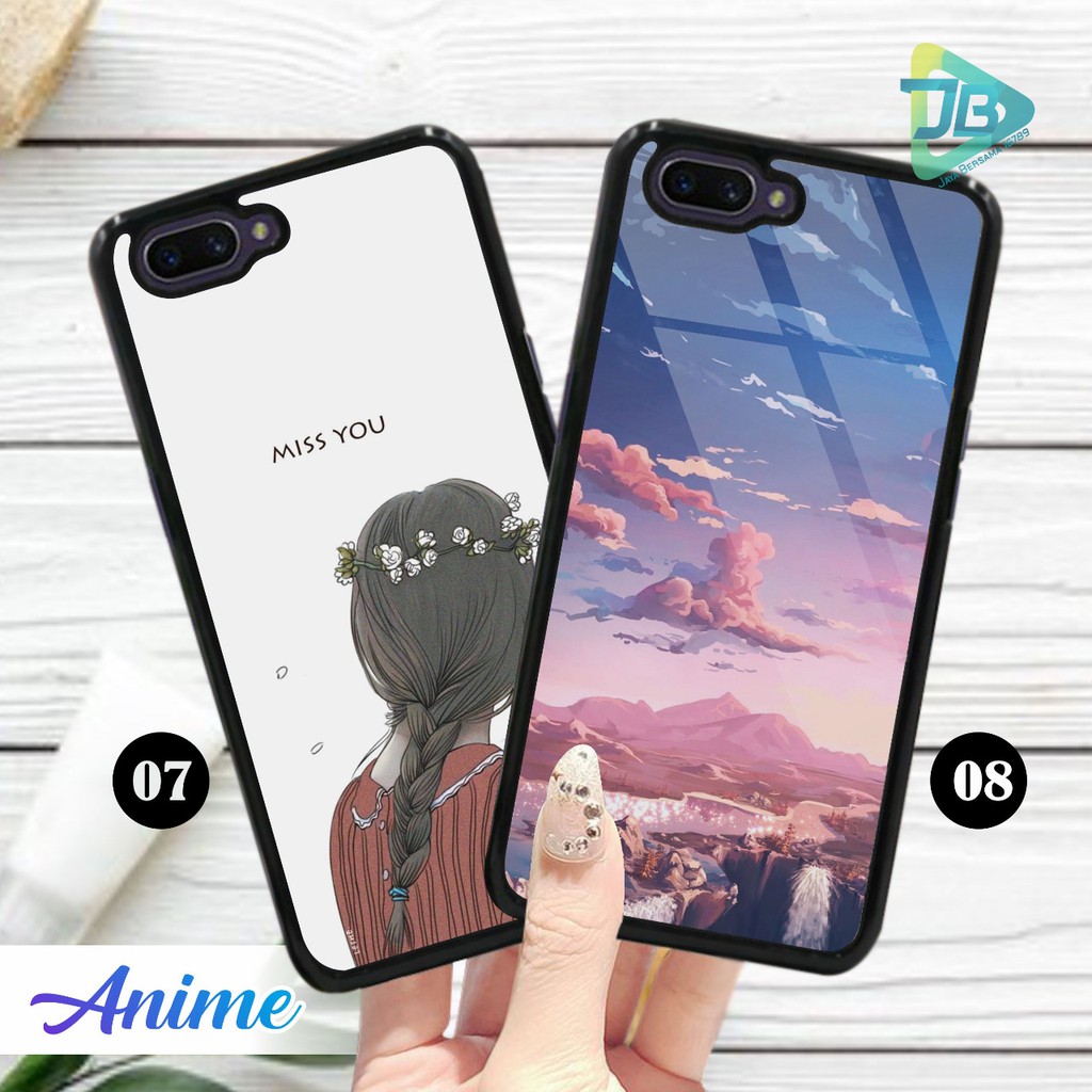 HARDCASE 2D GLOSSY ANIME OPPO VIVO XIAOMI SAMSUNG REALME IPHONE ALL TYPE JB4665