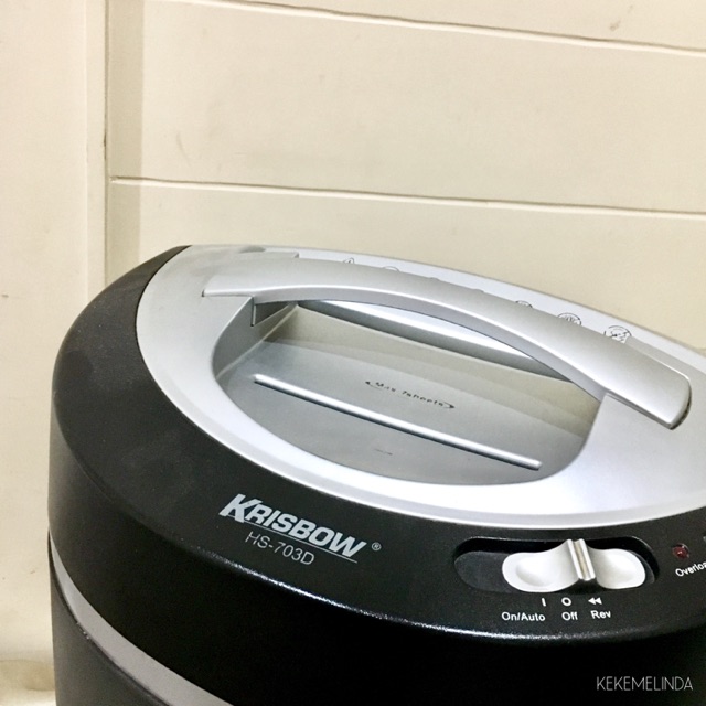 Krisbow Paper Shredder - Mesin Penghancur Kertas