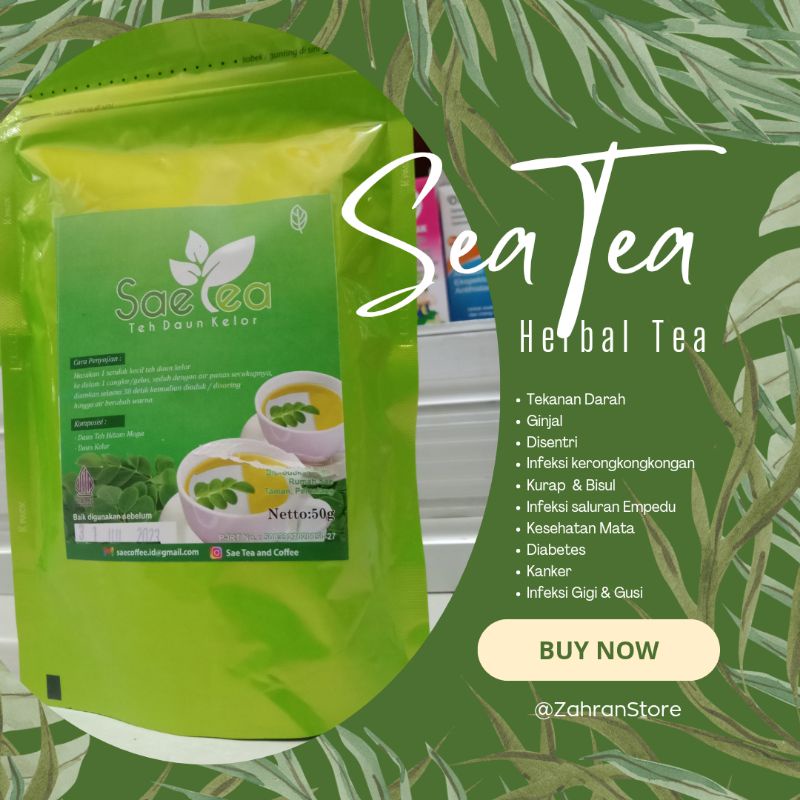 

Sae Tea Daun kelor