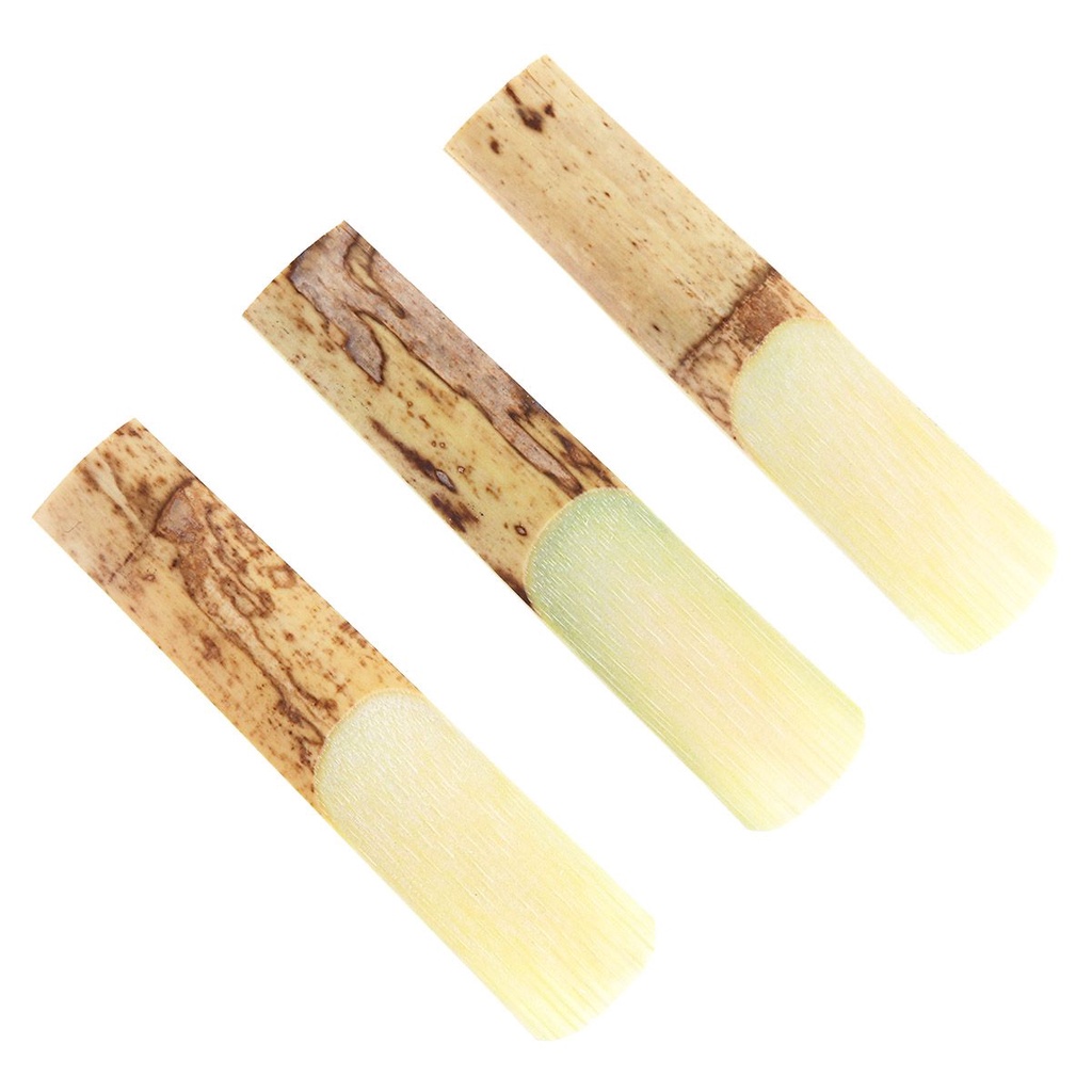 10pcs Reed Bahan Bambu Kekuatan 2.5 Untuk Alto bE Saxophone