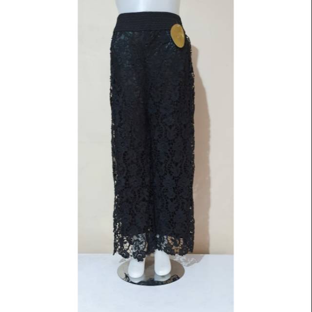 Celana brokat panjang/ celana kulot brukat panjang #DA