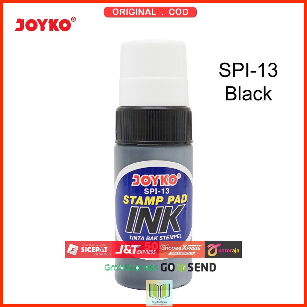 

Joyko Stamp Pad Ink Refill Tinta Stempel SPI-13 (Black)