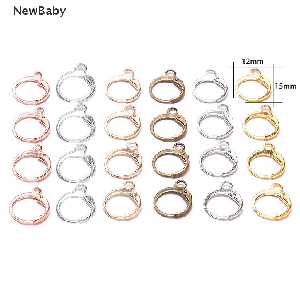 20 Pcs Anting Hoops Kait Kawat Untuk Membuat Perhiasan