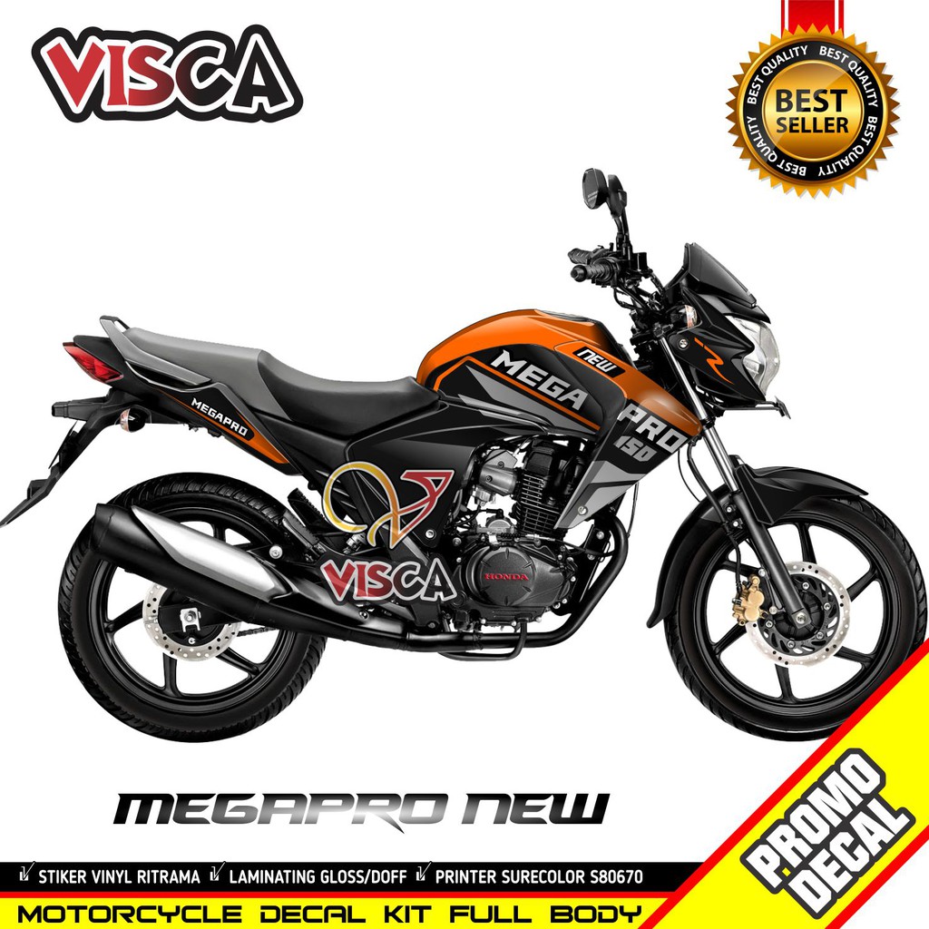 Decal Mega Pro New Decal Megapro Fullbody Stiker Motor MegaPro New Duke
