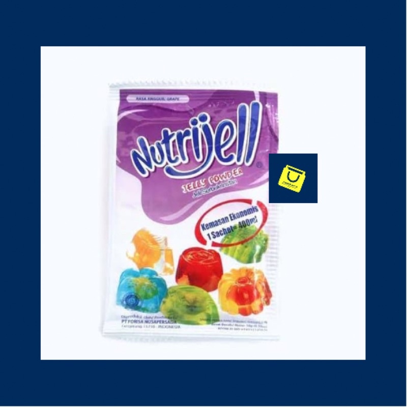 

Nutrijell Agar - agar Anggur/ Nutrijel Grape/ Nutrijell Eko