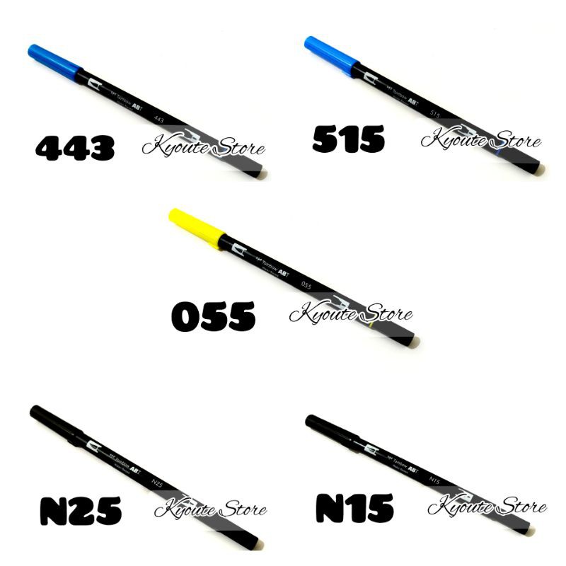 

Tombow ABT Dual Brush Pen Warna Lettering Kaligrafi Mewarnai Art Satuan