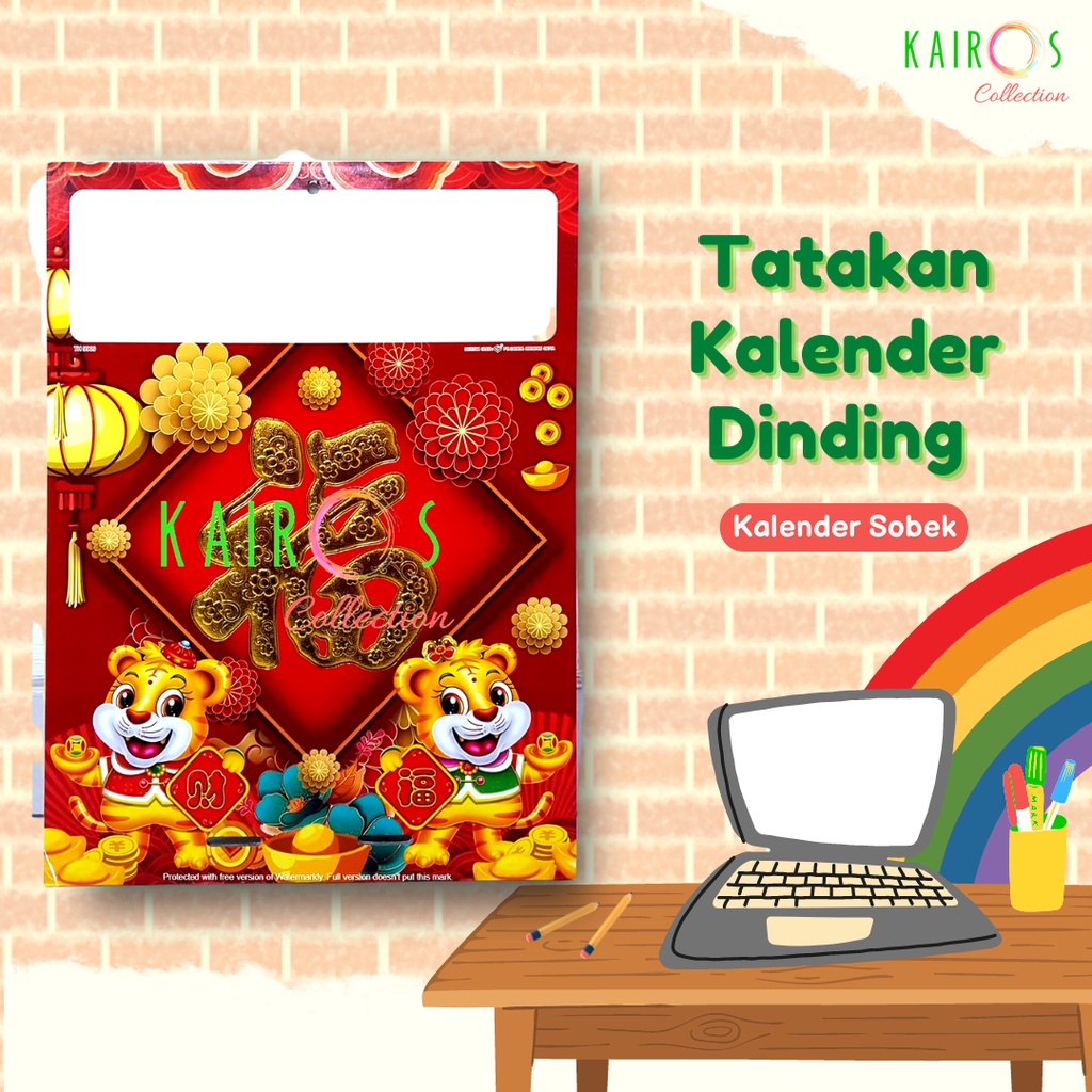 Tatakan Kalender Dinding Sobek Harian