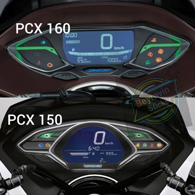 Sticker spidometer pcx 150 160