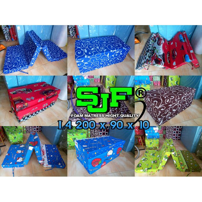 Kasur Lipat Busa Inoac UK 200x90X10 cm