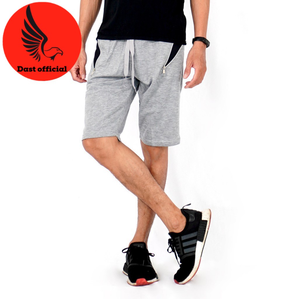 Celana Pendek Jogger Joger Pria Selutut / Sedengkul Sweatpants - Jacque