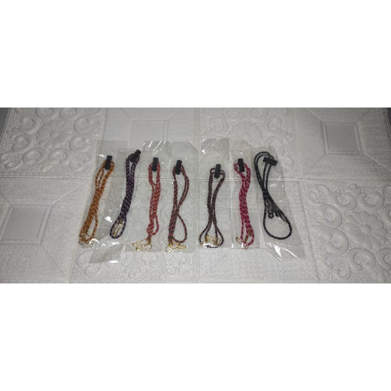 Strap Masker / Masker Konektor / Strap Masker Hijab / Stap 2 in 1 / Kalung Masker