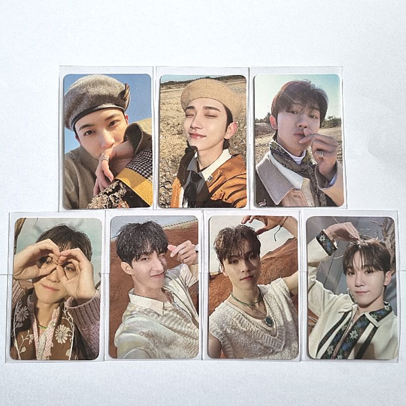 SEVENTEEN Jeonghan Joshua The8 DK Seungkwan Vernon face the sun fts path benefit weverse / yes24 fan