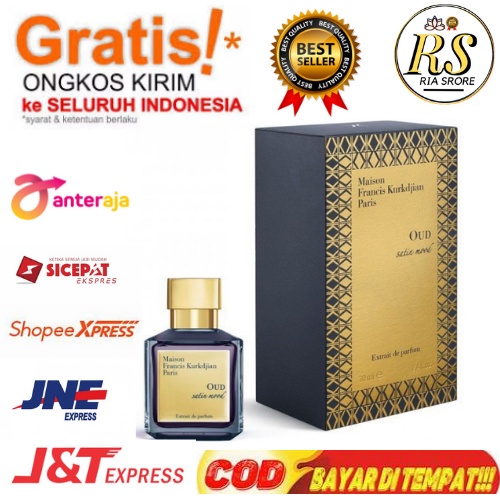 Parfum baru Baccarat Oud Satin Mood Extrait De Parfum parfum cowok 70ML