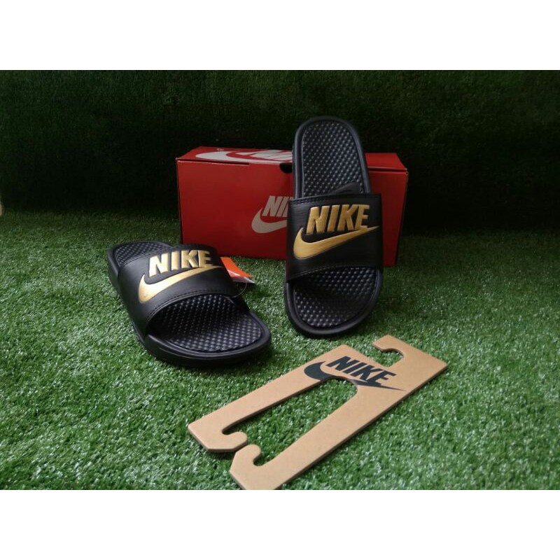 Nike Benassi JDI Black/Black/Gold