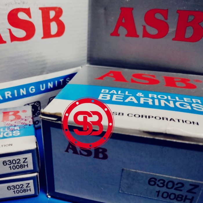 Bearing / Laker / Laher 6302 Z ASB