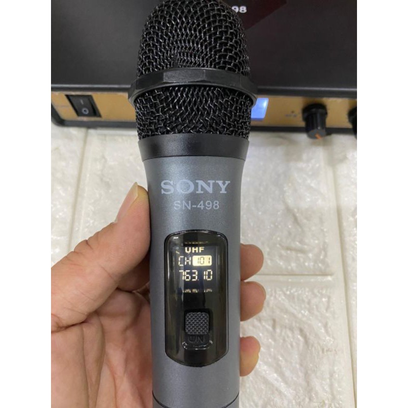 Mic Wirelles Sony Sn498 UHF 2 mic