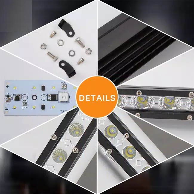 Led Light Bar 126Watt 118Cm Singel Row