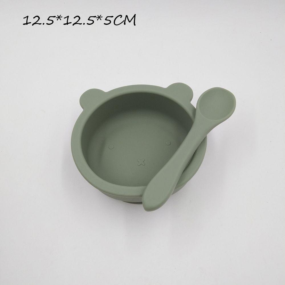 Top Piring Anak Anti Gerah Mangkuk Beruang Anak Training Piring Makan Suction Cup Bowl