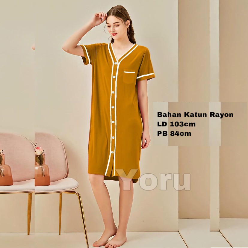 Pamelo Daster satin/baju tidur/daster murah Tunik Velvet Satin-DKR KatunRayon Kubus