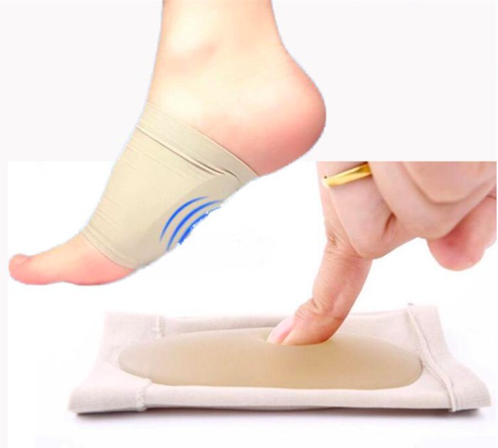 Insoles Kain Silikon Arch Flat Foot Cushion Kaki Datar Sol Kaki Bebek Senilai Rp47 432