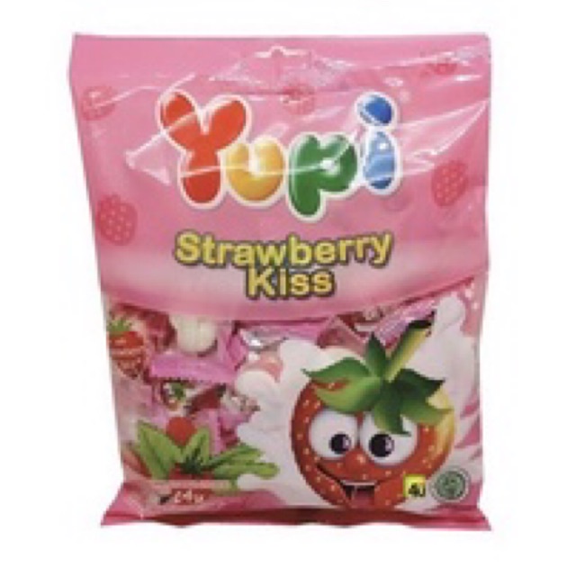 

PERMEN YUPI STRAWBERRY KISS / PERMEN YUPI TOPLES / PERMEN YUPI MURAH SOLO