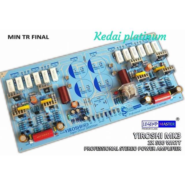 DRIVER POWER AMPLI STEREO YIROSHI MK3 -TR