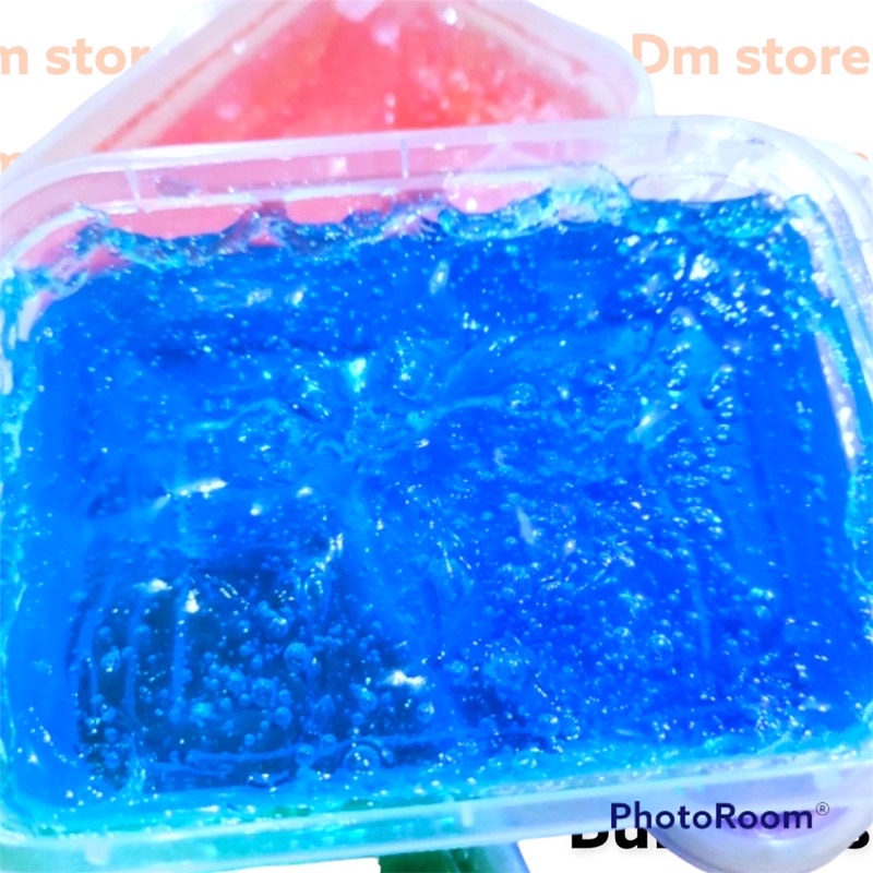 slime jelly glitter 250cc / slem murah / slime jiggly / slime original / mainan anak murah