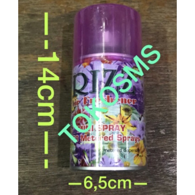 Refill pengharum ruangan otomatis model calmix ukuran stela 275ml