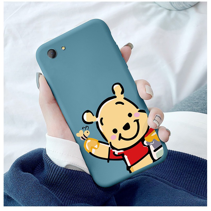 Poohcute Softcase Printing candy case oppo a71 f1s f1 plus f9 a83 f11 pro f7 f5 redmi 5a j6 plus m20