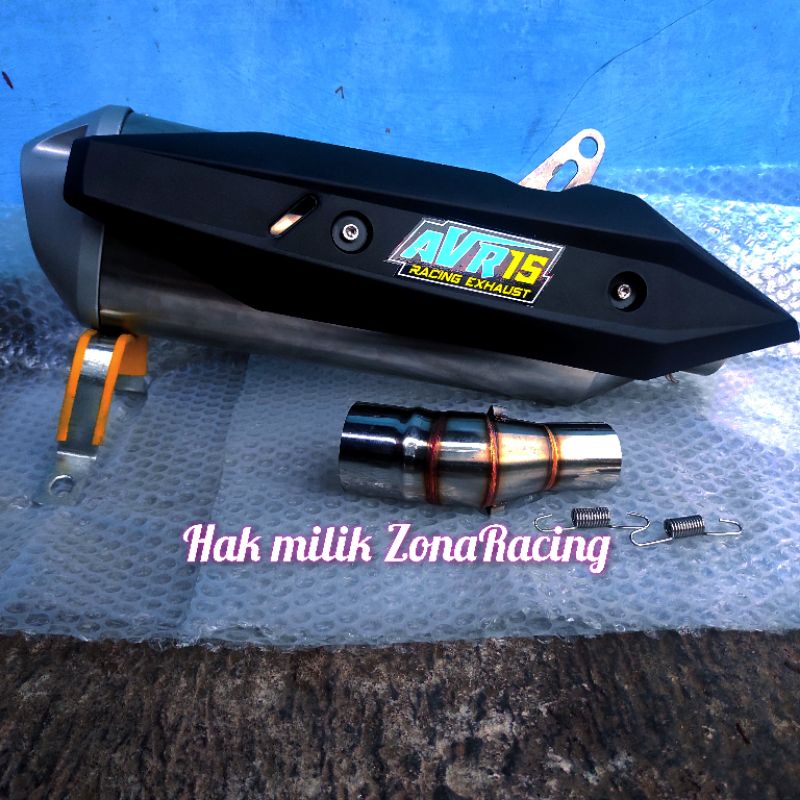 For exhaust custom paket slip on ninja250 cbr250 cb150r cbr150 mt25 r25 motorcycle