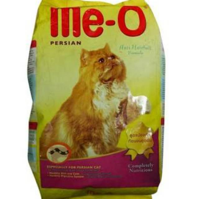 Ojol Meo makanan kucing persian anti hairball 6.8kg