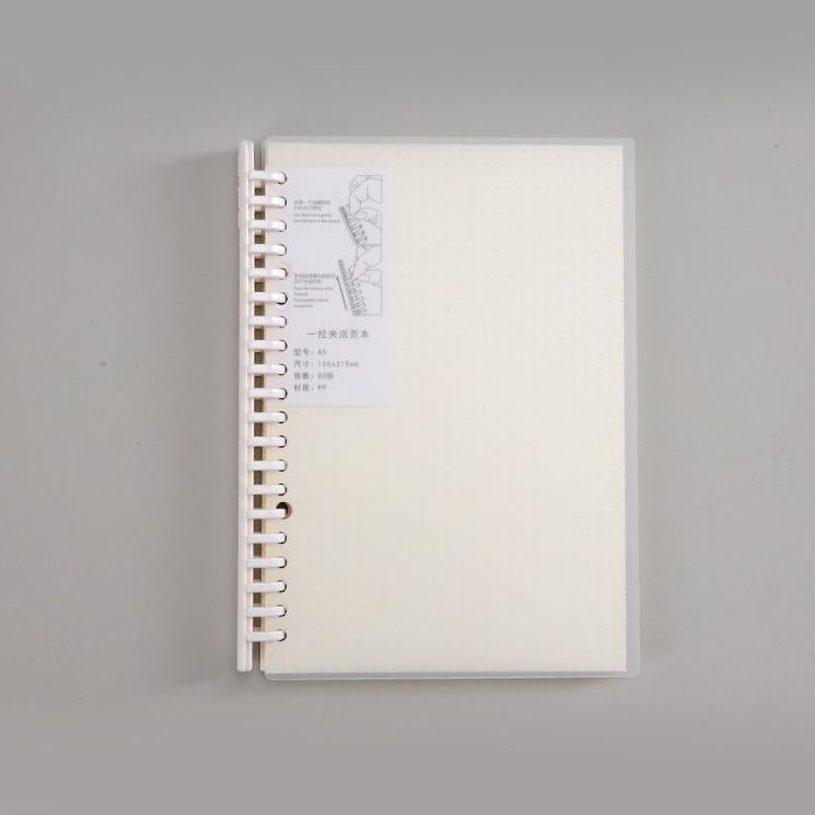 

Hemat Terkini Binder Note Spiral Ring Model ( Garis, Polos, Dotted , & Grid ) A5 & B5 - 80 lembar