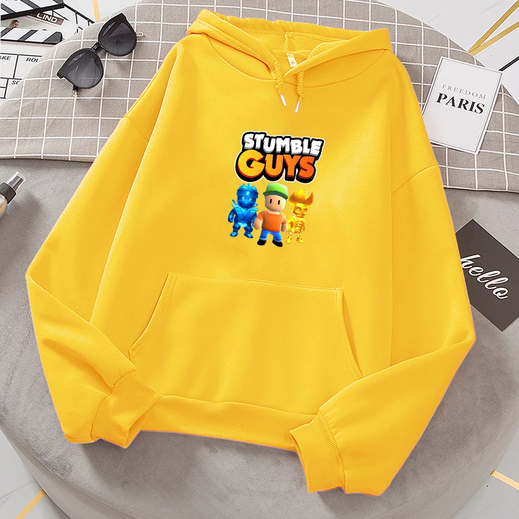 Sweater hoodie anak laki laki STUMBLE THREE baju anak cewek cowok murah