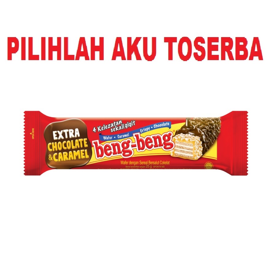 Beng-Beng Regular - Beng-Beng Coklat - (1 PAKET ISI 3 BOX ) - 1 BOX isi 17Pcs @ 25gr