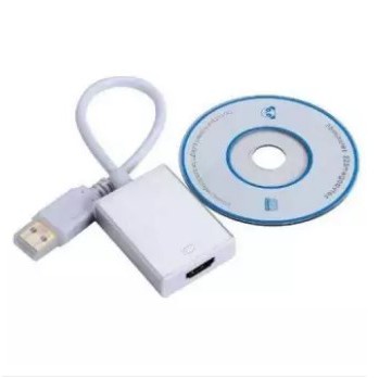 Kabel USB 3.0 To HDMI Converter Adapter/ USB 3.0 To HDMI sambungan